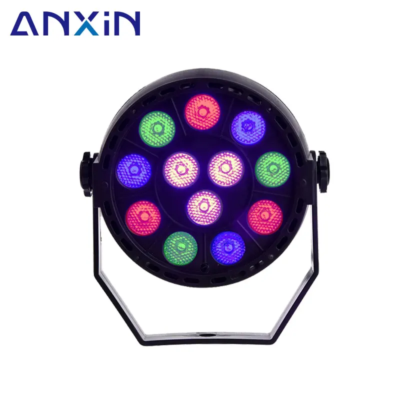 amazon effects controllable  12 stage light led dj disco stage party lights wedding  par light