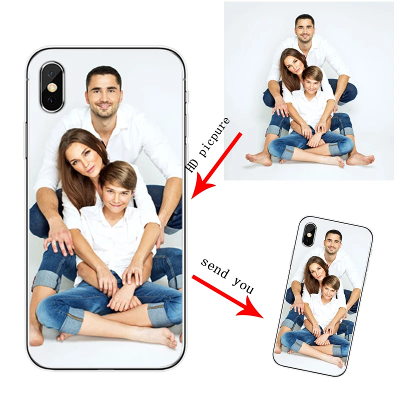 
personalized personalised Phone Case Back Cover Soft Silicone TPU Customized For Iphone For New 2020 Apple Clear Refund 