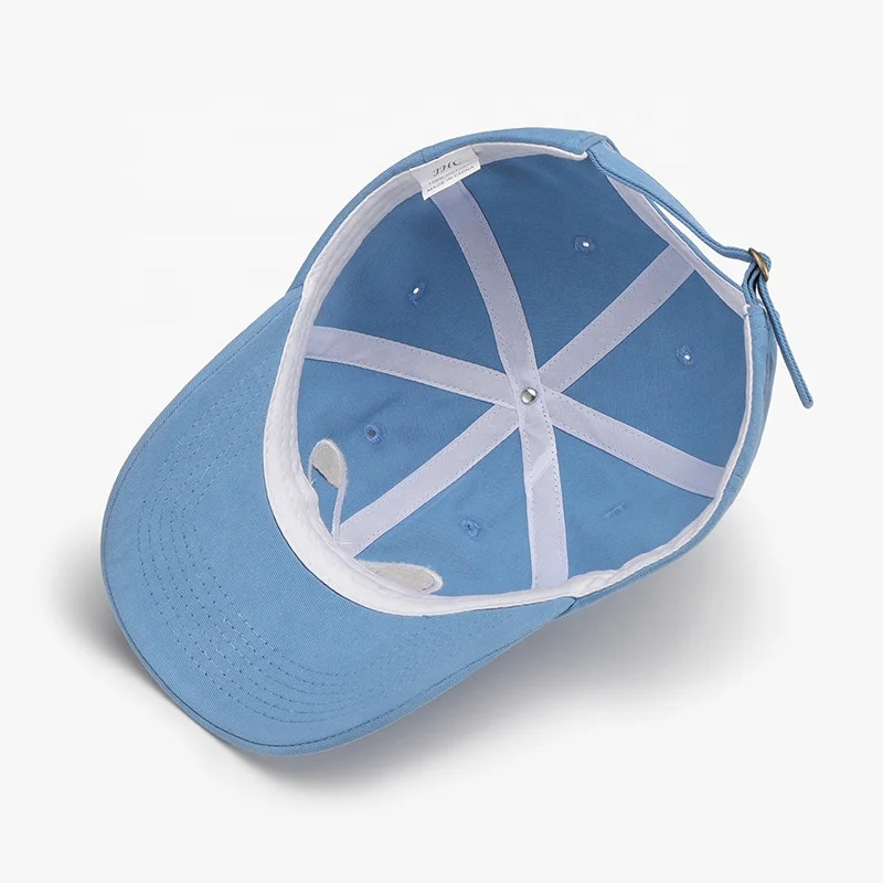 WD-A1137  Fashion 3D Embroidery Bow Female Sunscreen Blue Baseball Cap