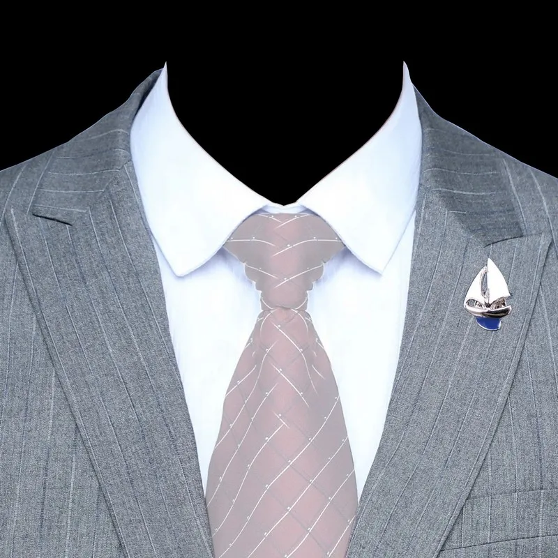 Мужская брошь на лацкан бутоньерка на лацкан костюма Модная элегантная брошь заколка аксессуары для костюма аксессуары для галстука