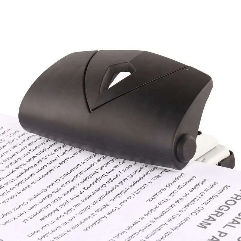 Effort Saving Office Punch Mini 2-Hole Punch with locating ruler Paper Hole Punch 90R8