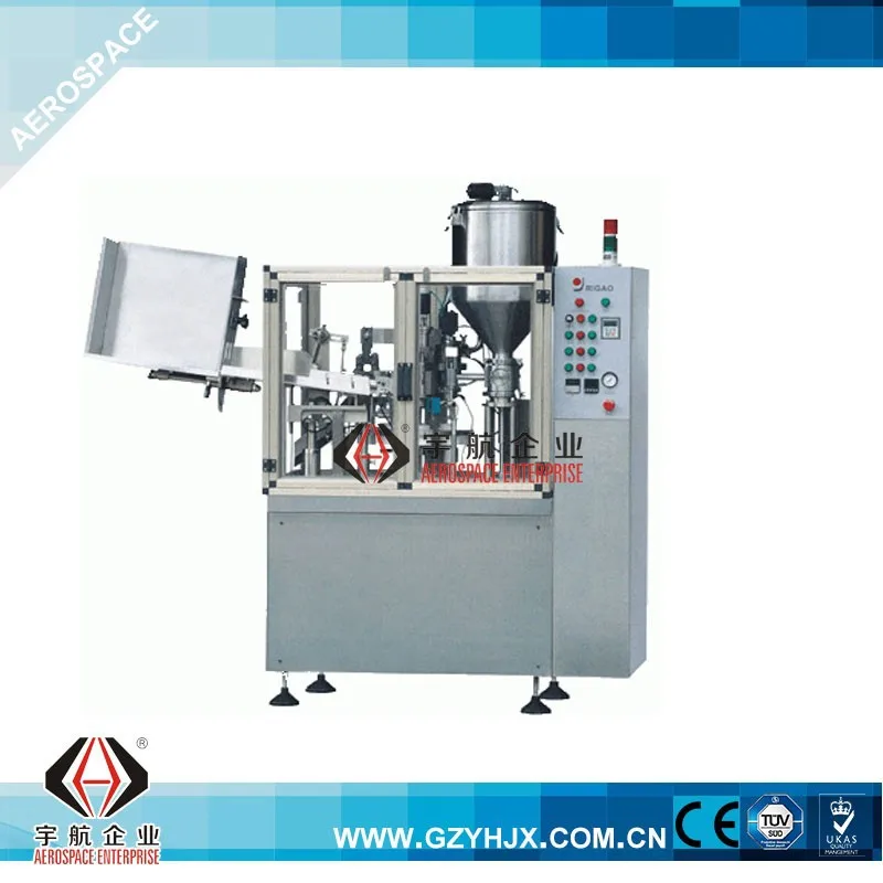Toothpaste/pigment/facial Cleanser Filling And Sealing Equipment Aluminum/ Plastic Tube Filling And Sealing Machine