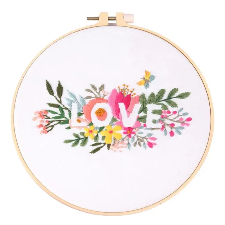 
Cross Stitch Kit Exquisite DIY Embroidery Art Gift Punch Needle Cross Stitch Kits Embroidery Set Beginner 