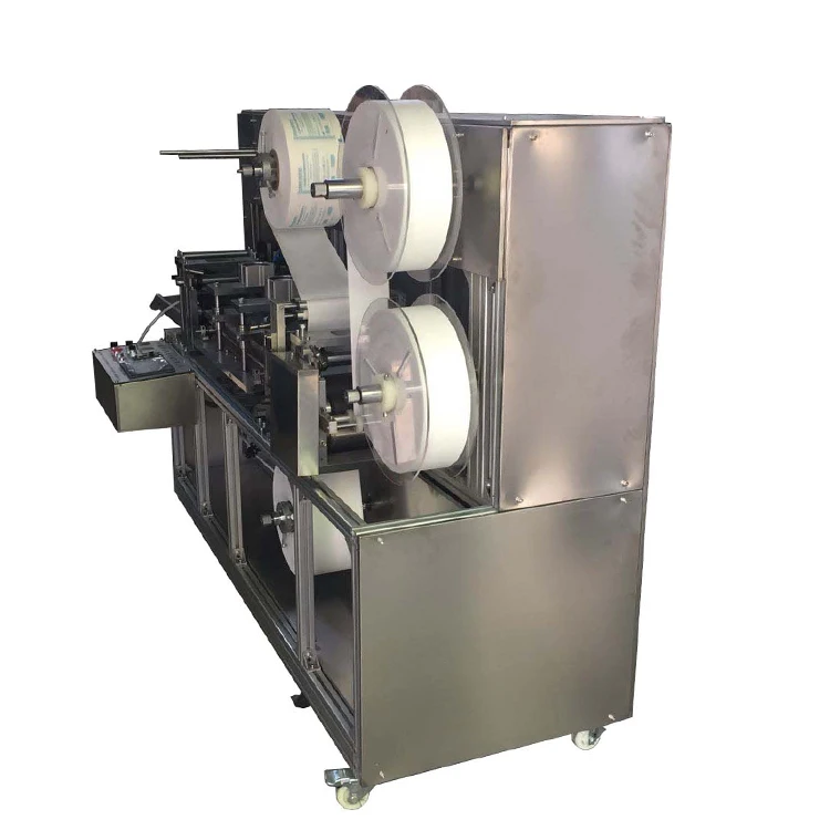 Fully Automatic Medical Dressing Paste Surgical Wound Pad Cutting Packaging