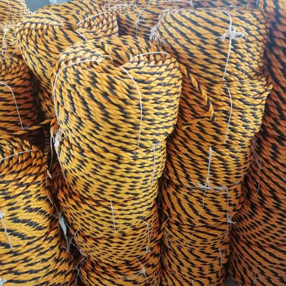 Черная и желтая Тигровая веревка