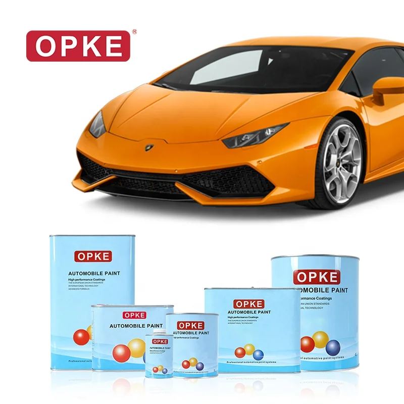 Car Paint OPKE Car Modification Automotive Coatings Manufacturers For Automotive Spraying Metallic Paint