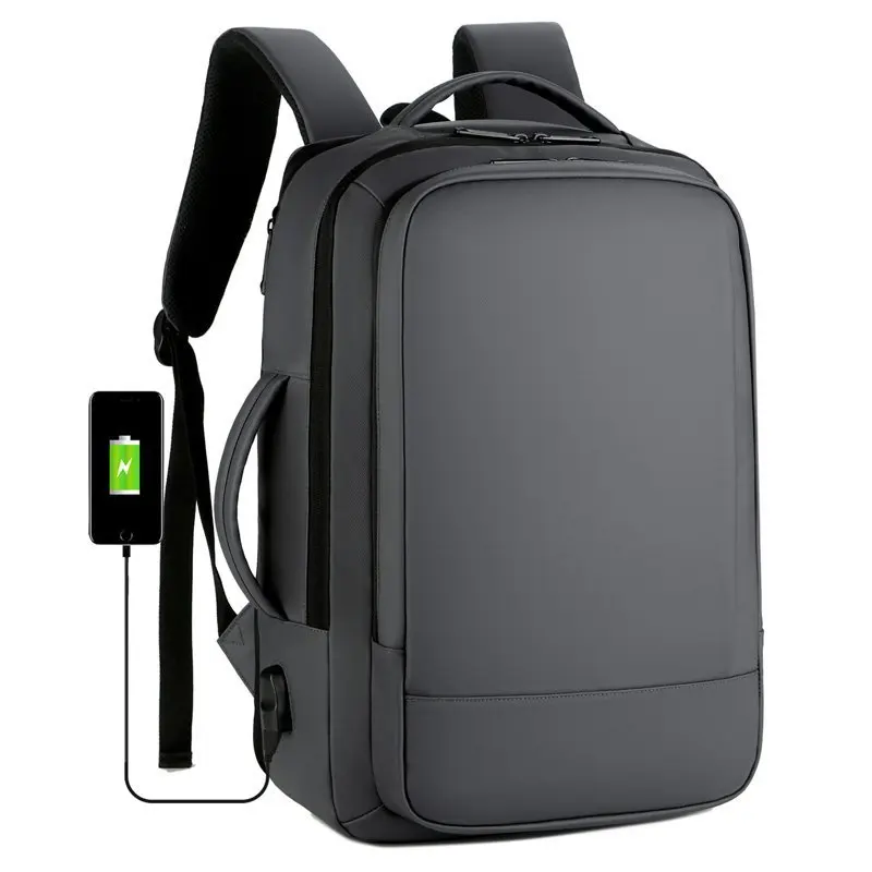 Direct Sales fashion utility reduce pressure laptop backpack usb connector laptop backpack for daily