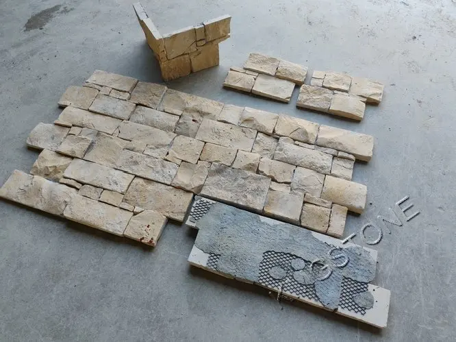 Natural Stone Stacked Ledgestone Veneer Culture Stone Tile Exterior Outdoor Decoration Manufactured Antacid Now Available Sale