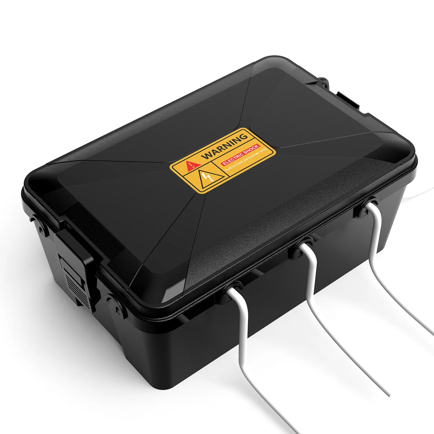 Custom Seal Extruded PP Enclosure Outdoors Outlet Housing Waterproof Electrical Junction Box