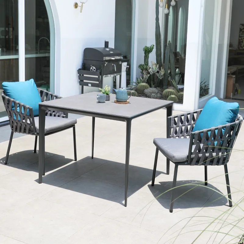 Walden Wholesale garden hotel  villa resort rope dining furniture