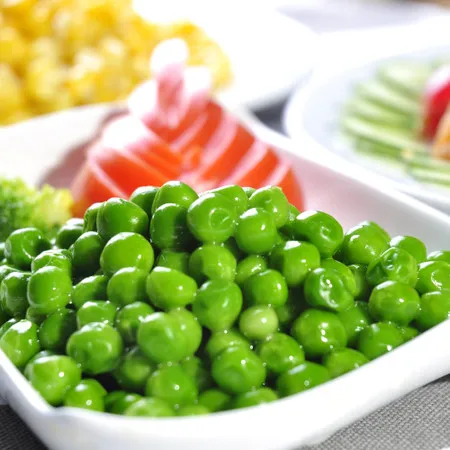 Консервированный Китайский зеленый горох хорошего качества 400 г