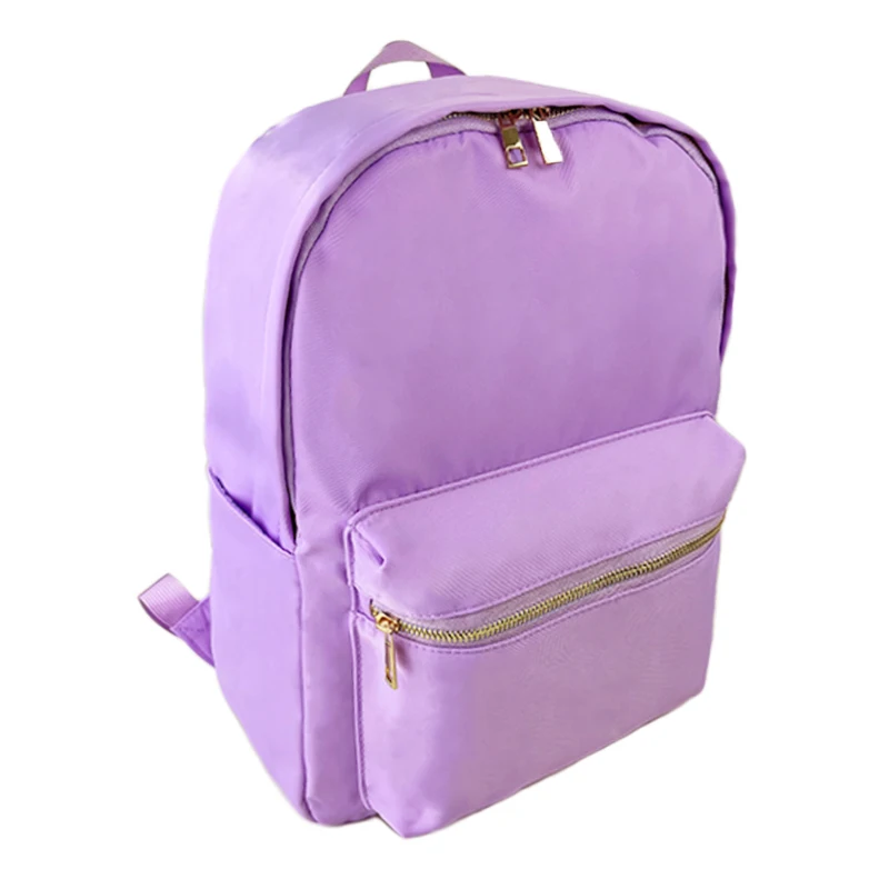 Stoney Clover In Stock 13 Inch 15 Nylon teens Children School Bag With Glitter Varsity Letters Personalized Name Backpack