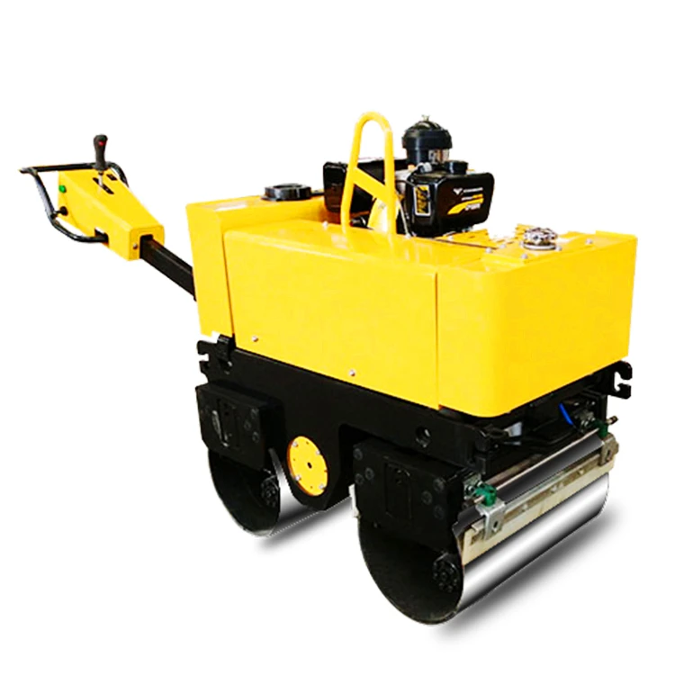 Small compactor Mini Road Roller full Hydraulic Hand-held Vibratory Roller With Double Steel Wheel
