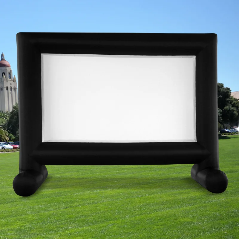 Funny Inflatable Cinema Screen Inflatable Movie Screen Inflatable Advertising Projector For Selling