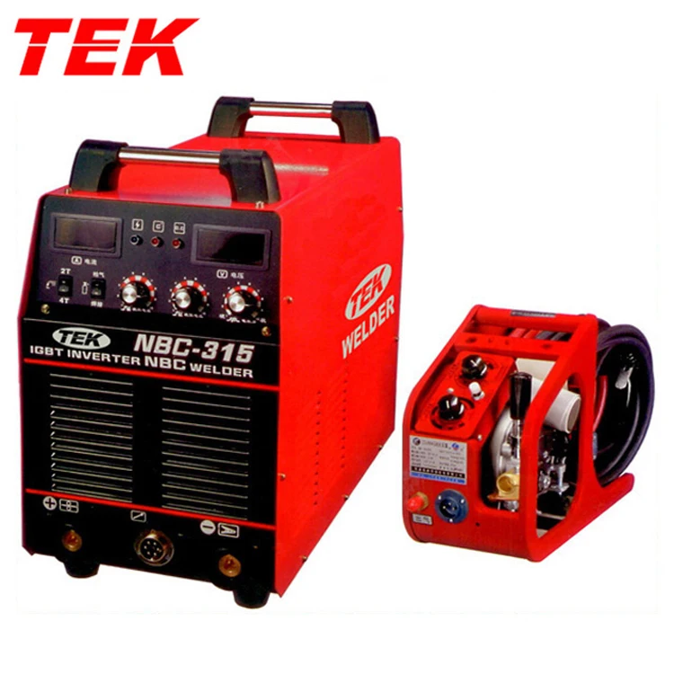 Discrete IGBT NBC315 MIG315 MAG315 FCAW315 GMAW315 Wire Feeder CO2 Protected DC Single IGBT Inverter Welding Machine OEM