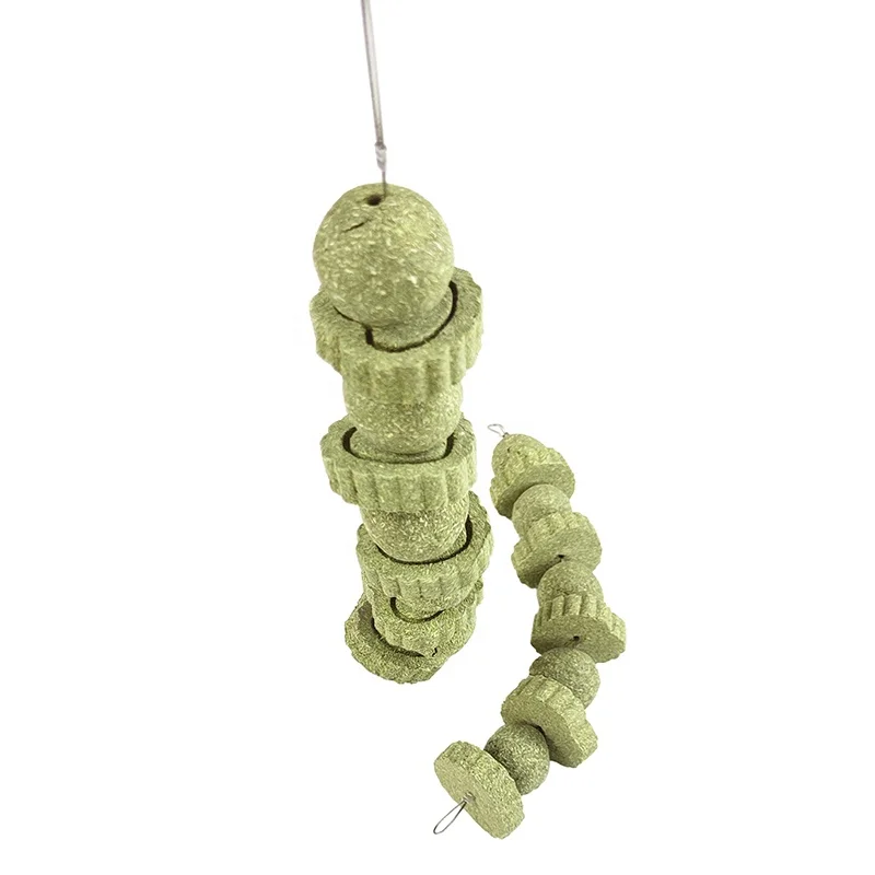 Pet rabbits, hamsters, guinea pigs, chinchillas, gerbils,grass balls interactive pet toys alfalfa hay and timothy hay
