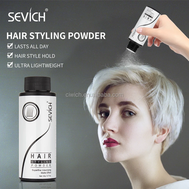 Sevich Hot Selling Hair Styling Powder Natural Volume Powder Matte Powder Hair Strong Holding Increases Hair Volume