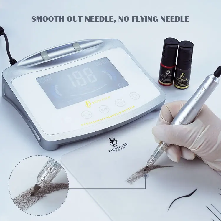 Biomaser Personal Custom Tattoo Machine Digital Permanent Makeup Control Micropigmentation System machine for tattoo eyebrow