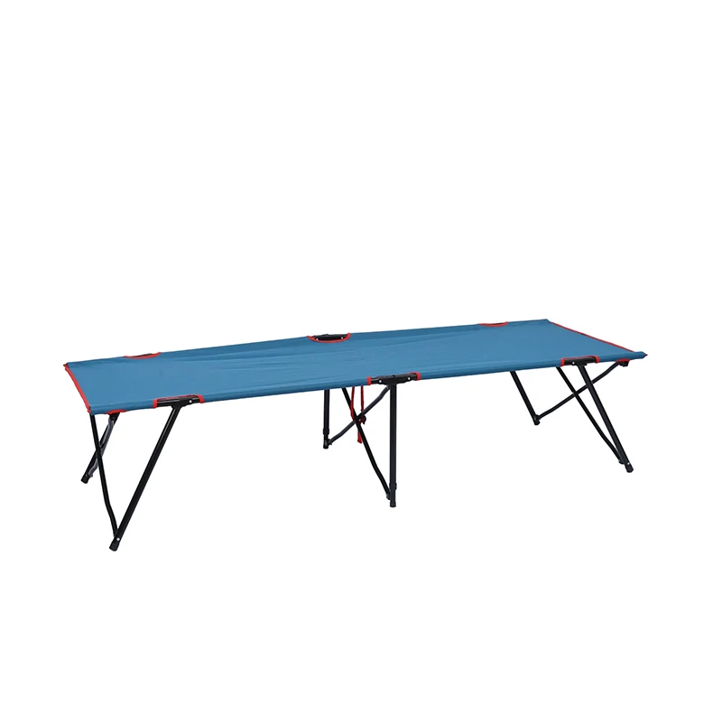 2024 Best Camping bed High Quality Low Height Easy Portable Compact Beach Outdoor Folding Camping Cot