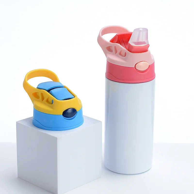 US warehouse Kid Cups 12Oz 350ml Stainless Steel Double Wall Insulation Straight Water Sippy Cups Blank Sublimation Kids Tumbler