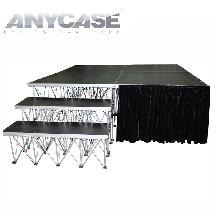 ACS Wedding Party Entertainment Smart Dance Stage Event Rentals Equipment Aluminum Mobile Show Stage Platform