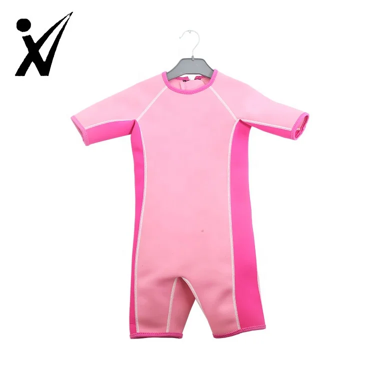 Детский неопреновый купальник с коротким рукавом