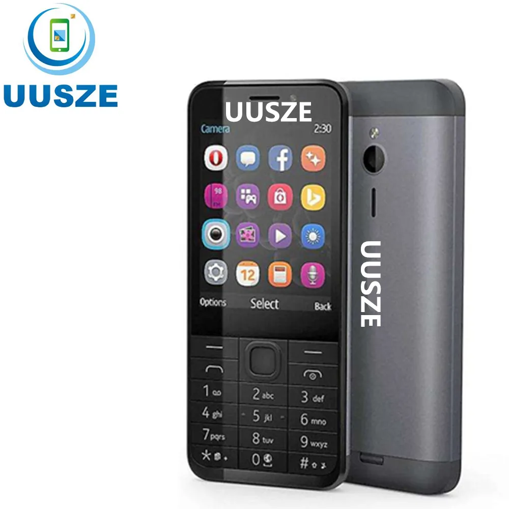 Keypad Camera CellPhone English Russian Arabic Hebrew Mobile Phone Fit for Nokia 230 208 222 6510 6233 6230 3310 105 C2-01 6300