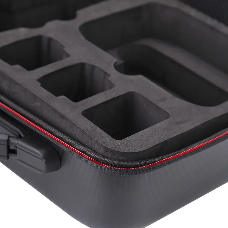 Custom Portable Zipper Eva Case Dji Drone Storage With Strap Carrying Waterproof Eva Case For Dji Mavic Air 2 Drone Accessories