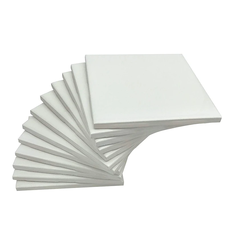 Сублимационная УФ-печать, 4 дюйма, пустая Абсорбирующая подставка с пробкой сзади