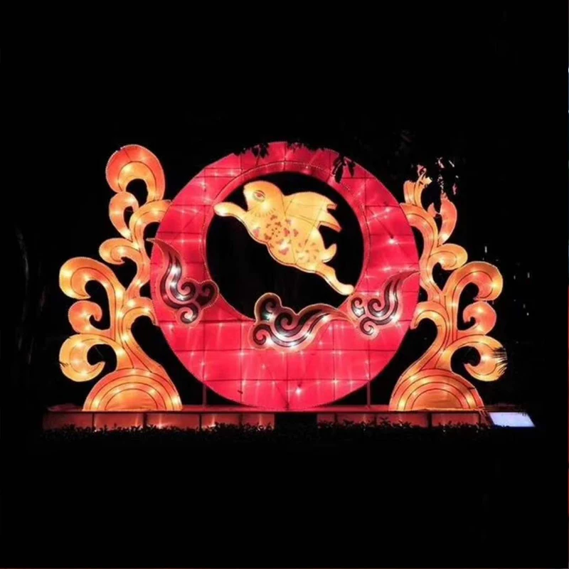 mid autumn festival lanterns/ led rabbit lanterns /moon lanterns artificial flower lanterns for sale