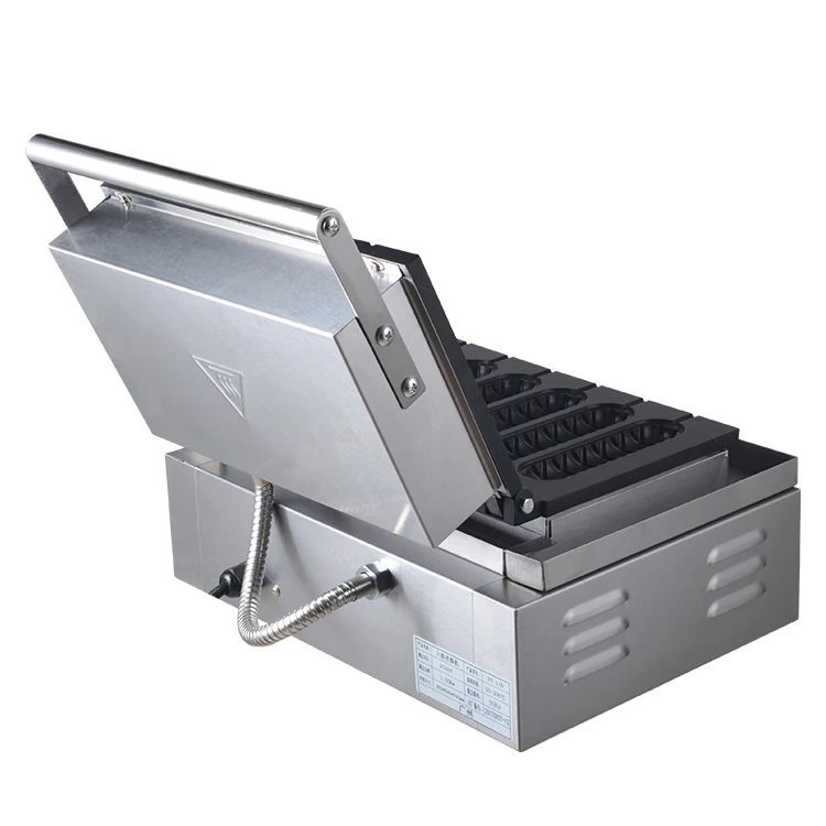 Оборудование для выпечки хлеба, коммерческая Автоматическая вафельная машина для приготовления яиц, сосисок, кукурузы, хот-догов, вафельная палочка