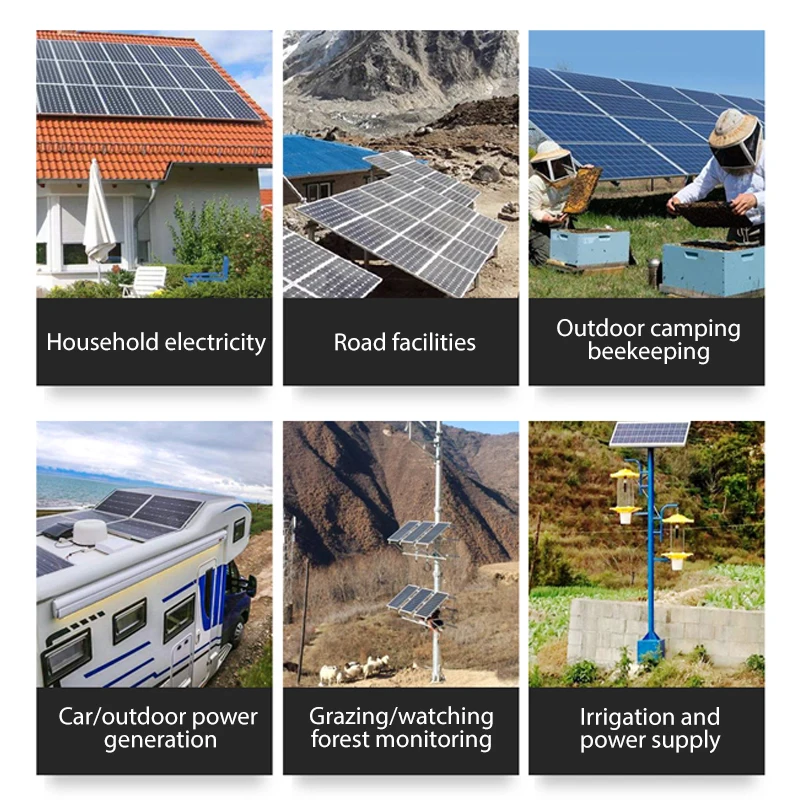 Rixin Rooftop Use Monocrystalline Bifacial solar panel 320W 325W Professional Factory Supply