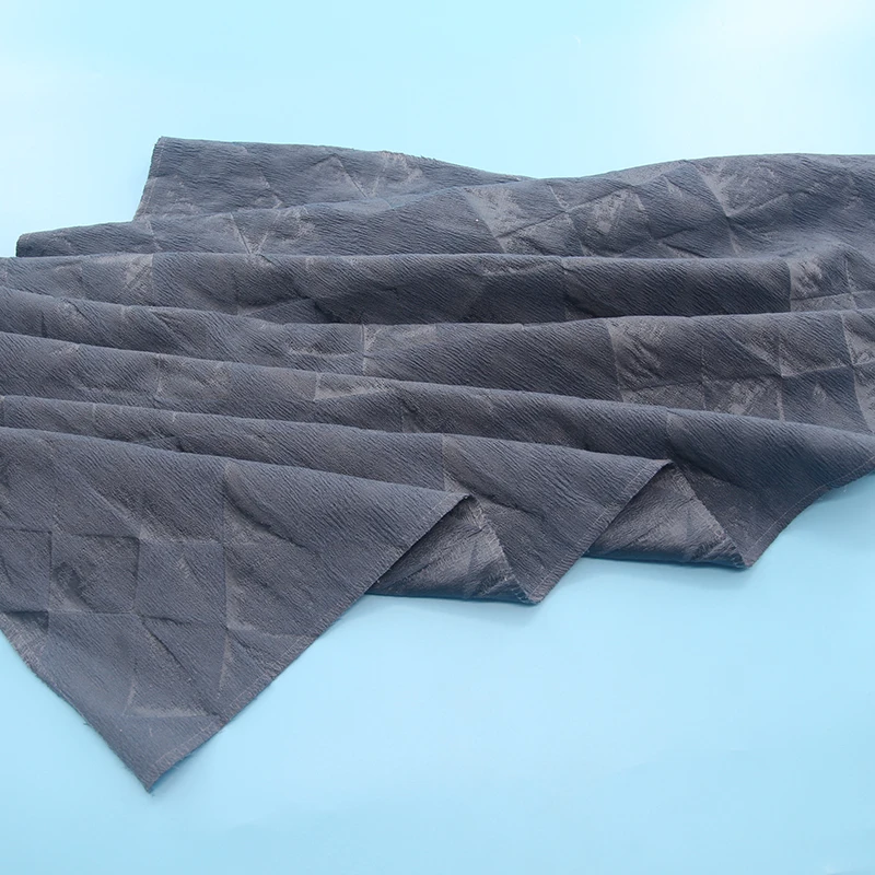 imitated Cotton Washed jacquard fabric for home textile