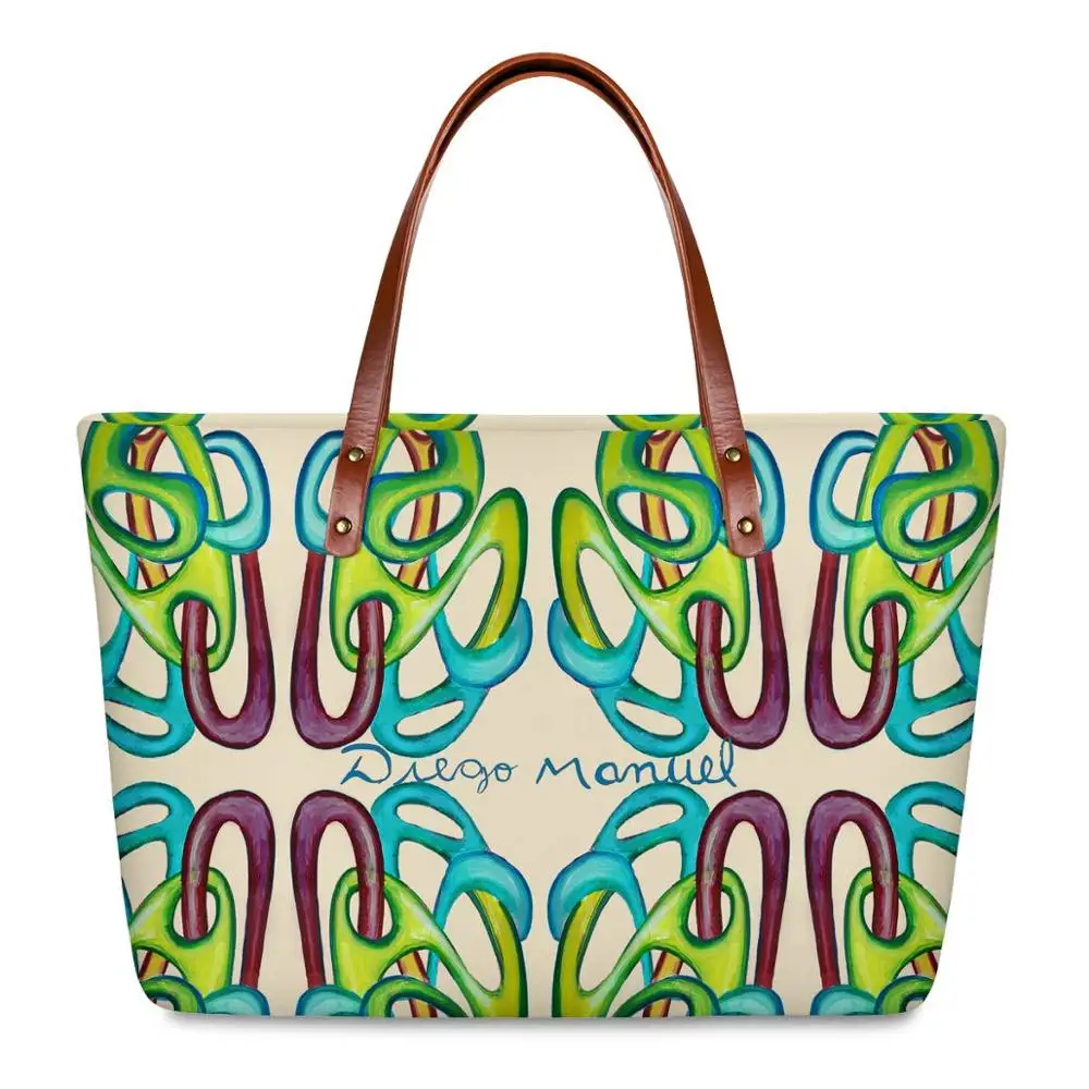 
 Производители Китай Поставщик Повседневный ноутбук работа плечо граффити женская сумка тоут роскошные сумки для женщин 2020  