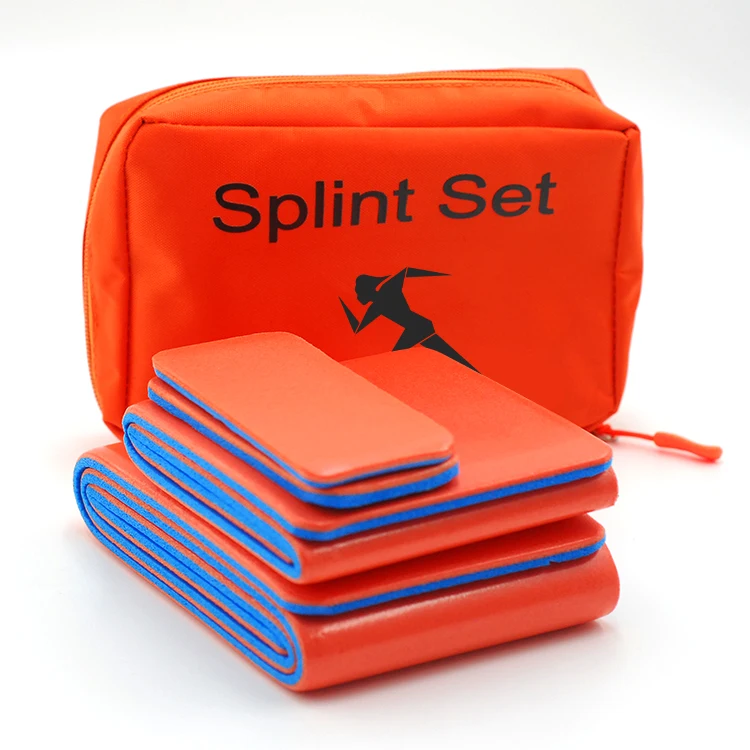 Medresq Factory Price Splint Set Kit For Leg And Arm First Aid Medical Products Aluminium Bare Splint Orthopedic