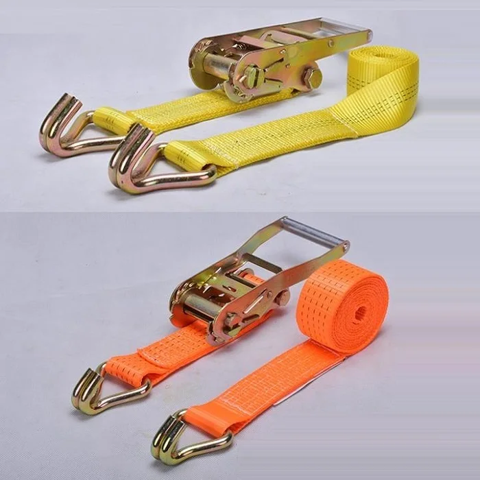 Cheap factory price heavy duty tie down strap laborsaving cargo retractable ratchet strap
