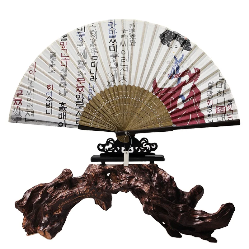 High Quality Natural Handmade Gift Crafts Customized Bamboo Hand Fans