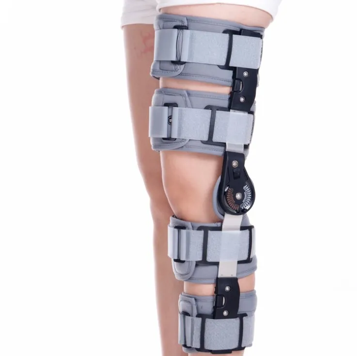 
medical post op knee support / orthopedic Angle Adjustable Rom Neoprene Hinged Knee Brace and Support  (62439315172)