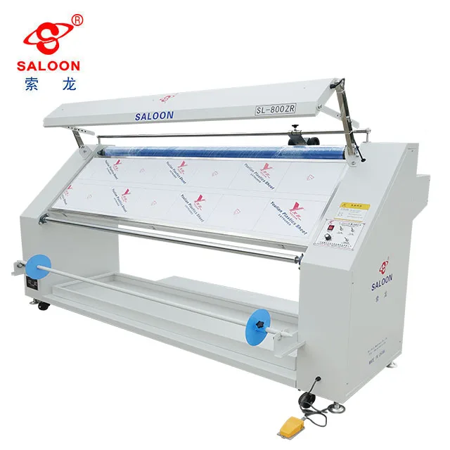 For Garment Factory Fabric Relaxing Machine And Inspection Machine SL-800ZR Roll To Roll SALOON Machinery