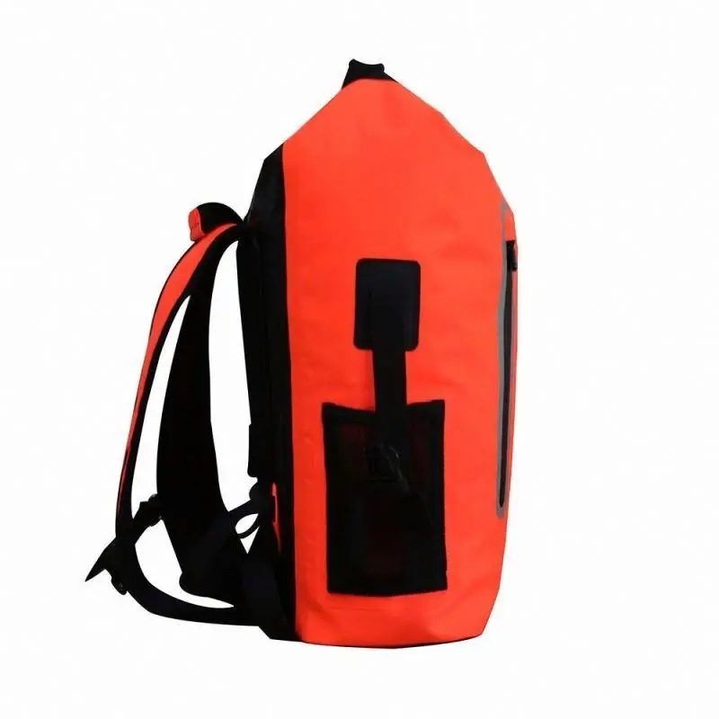 Promotional Custom Inflatable PVC Safe Swimming Hiking Open Water Buoy Floating Camping Dry Bag Backpack