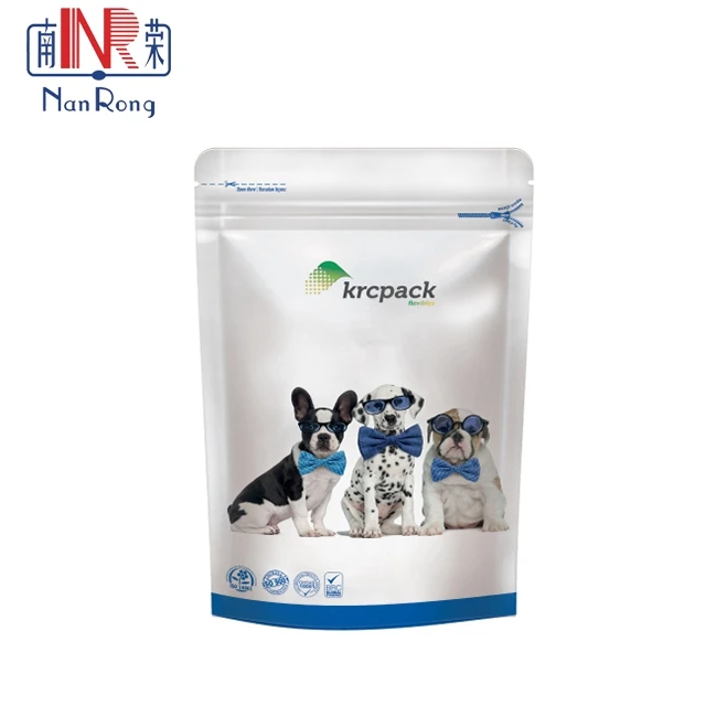 Высокое качество 5 кг ziplock pet еда сумка для Европы рынка