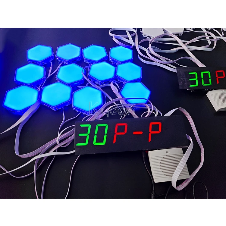 Customizable blaze pod interactive score challenge reaction training light game speed and agility training equipment