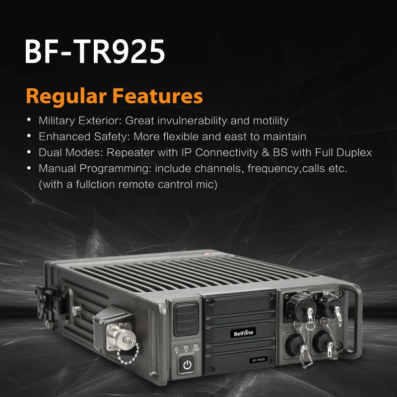 BelFone Long Distance Portable Radio Repeater Mobile VHF UHF Repeater walkie talkie amplifier