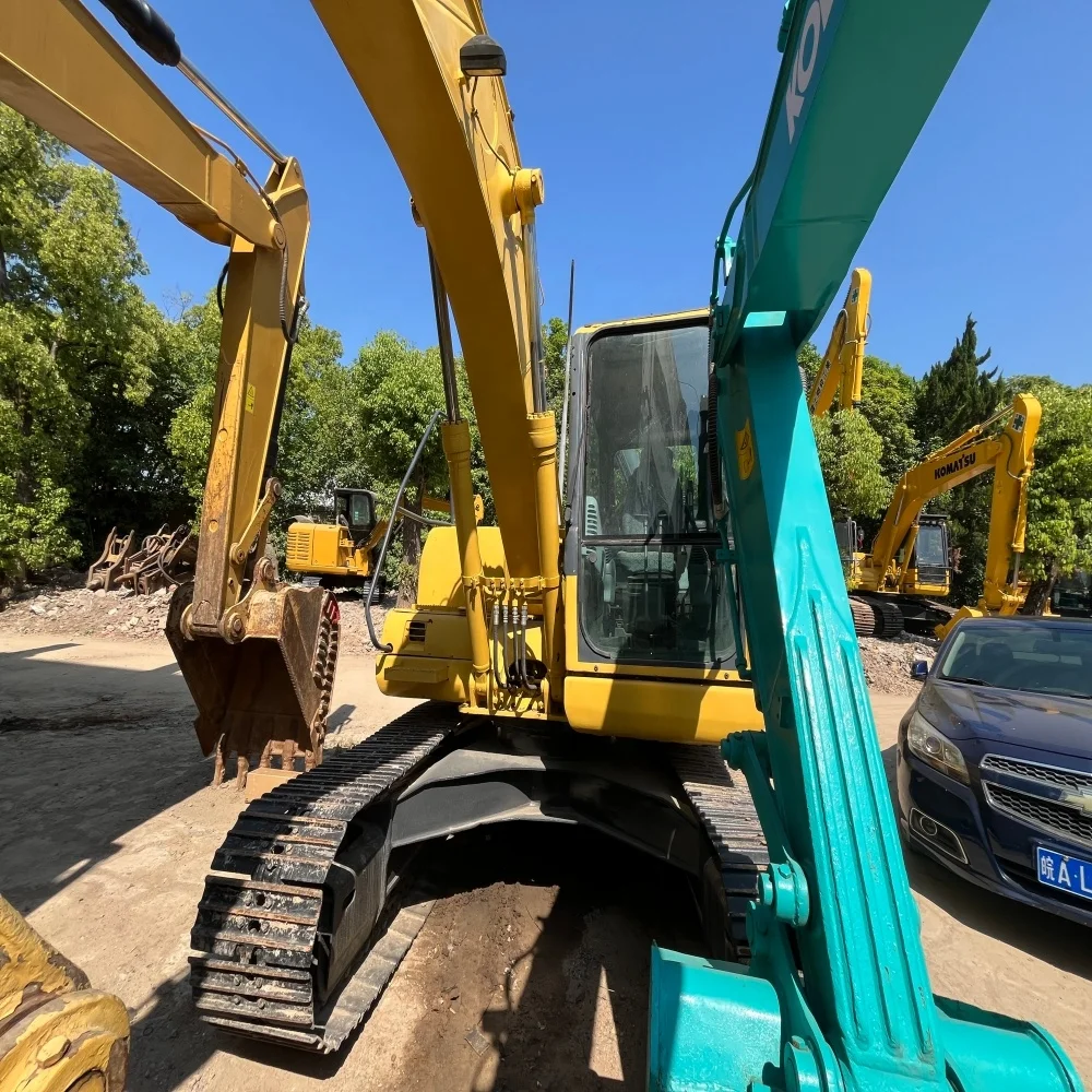 Подержанный PC130-7 Komatsu 13-тонный гидравлический экскаватор двигатель для кошек отличное состояние коробка передач хорошая цена продажа подержанных