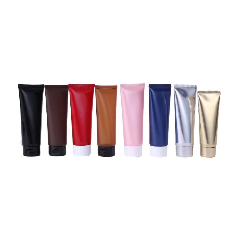 5ml-200g/ml plastic white/clear/matt Cream Soft Tube facial cleanser/ lip blam tube hand lotion tube face cleanser container