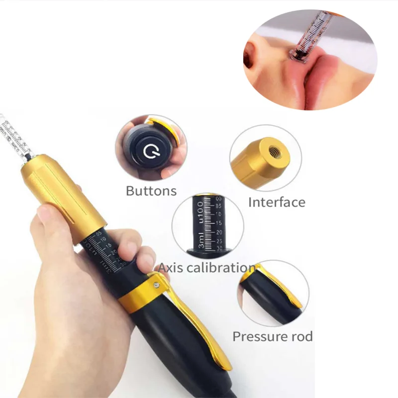 High Pressure 0.3ml 0.5ml Hyaluronic Acid Pen for Injectable dermal filler anti aging