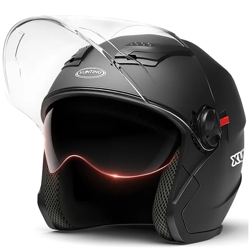 Electric vehicle outdoor sports safety helmet four seasons universal warm male and female full cycling helmet