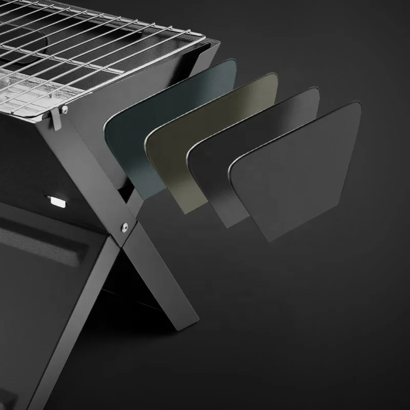 HISPEED Outdoor Portable Carbon Barbecue Stove For Picnic Garden Party Cooking Camping Travel Foldable Mini BBQ Grill