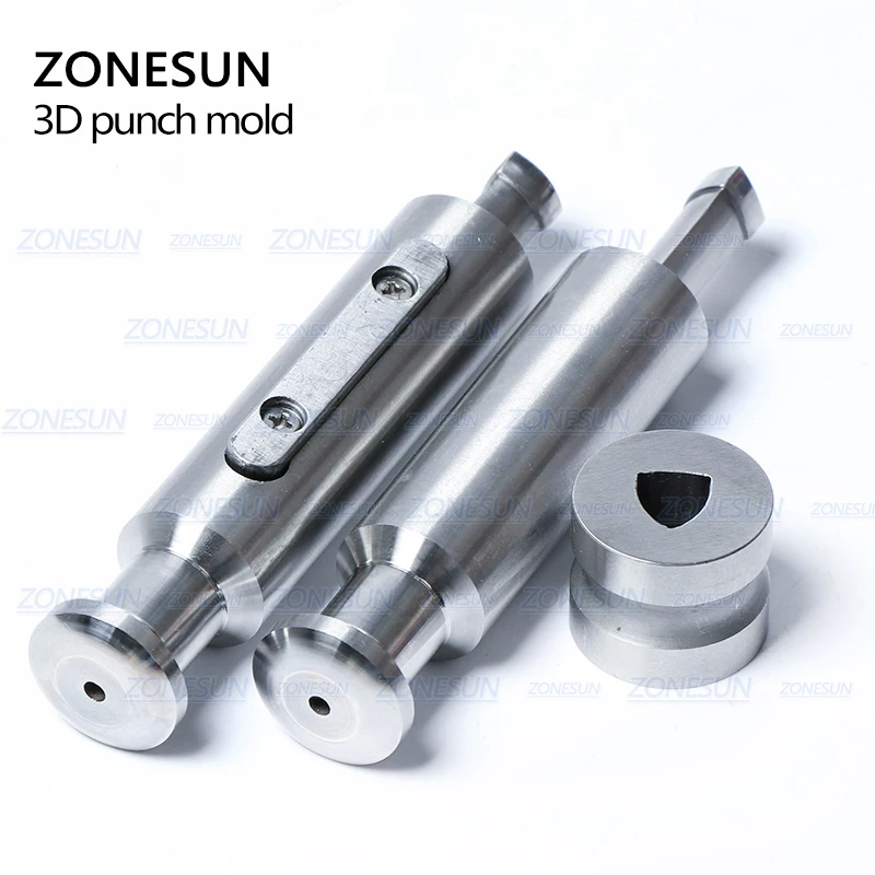 ZONESUN Horse Rotary Tablet Pill Press Die Candy Punch Die Set Custom Logo Die Cast Pill Press For Tablet TDP Machine