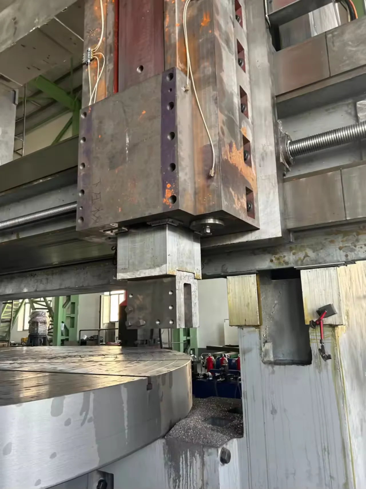 Vertical Lathe Wheel Repair Machine Vertical Lathe Machine Vertical Big Lathe FANUC